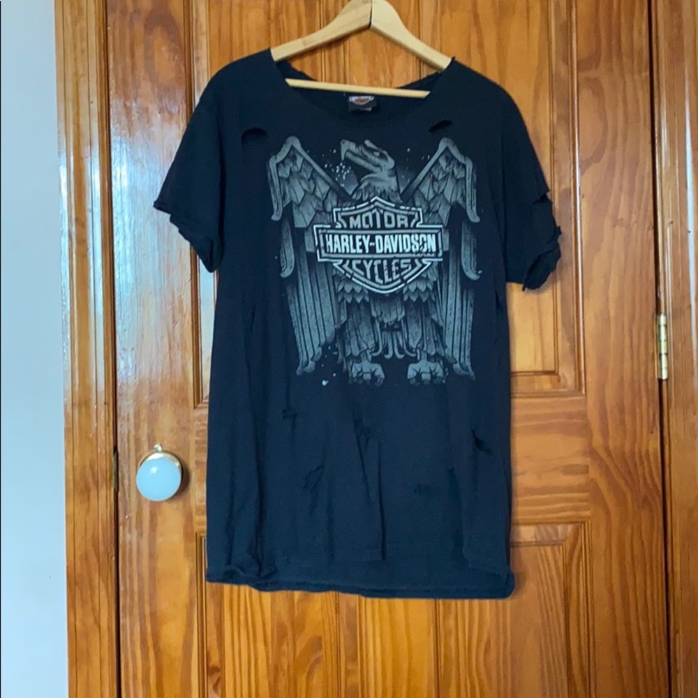Harley Davidson Distressed Tee